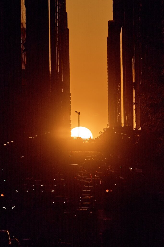 What to know about Manhattanhenge, NYC’s sunset spectacle