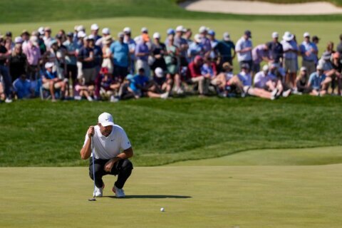 Scheffler’s putter goes cold, forcing big comeback for shot at 2nd straight PGA Championship