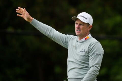 Rose’s dramatic final-hole eagle puts him on the verge of making cut at the PGA Championship