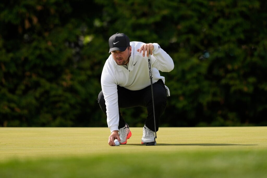 The PGA Championship has the biggest logjam at a major in 24 years.