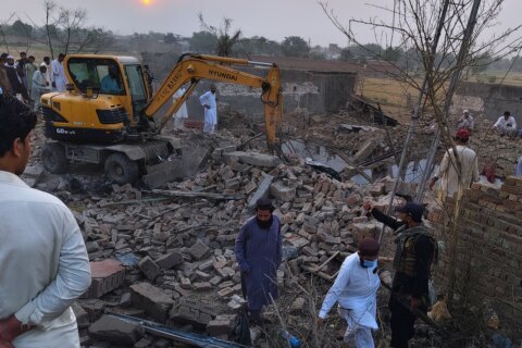 Death toll rises to 14 in a Pakistan suicide attack claimed by a Pakistani Taliban splinter group