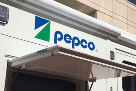 Sign reading Pepco