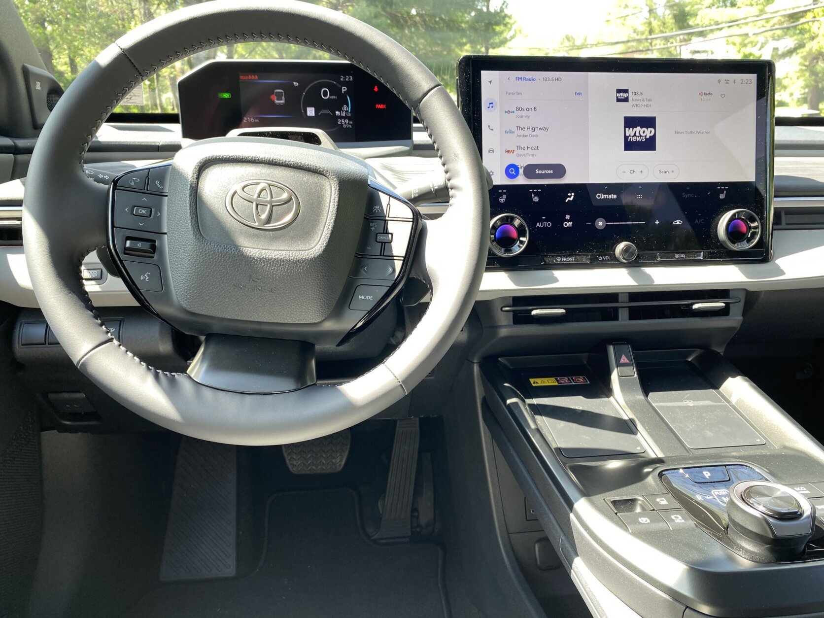 Interior of the 2026 Toyota C‑HR
