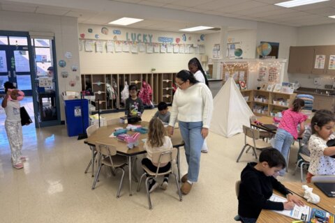 Retired volunteers become a part of an elementary school community in Gaithersburg