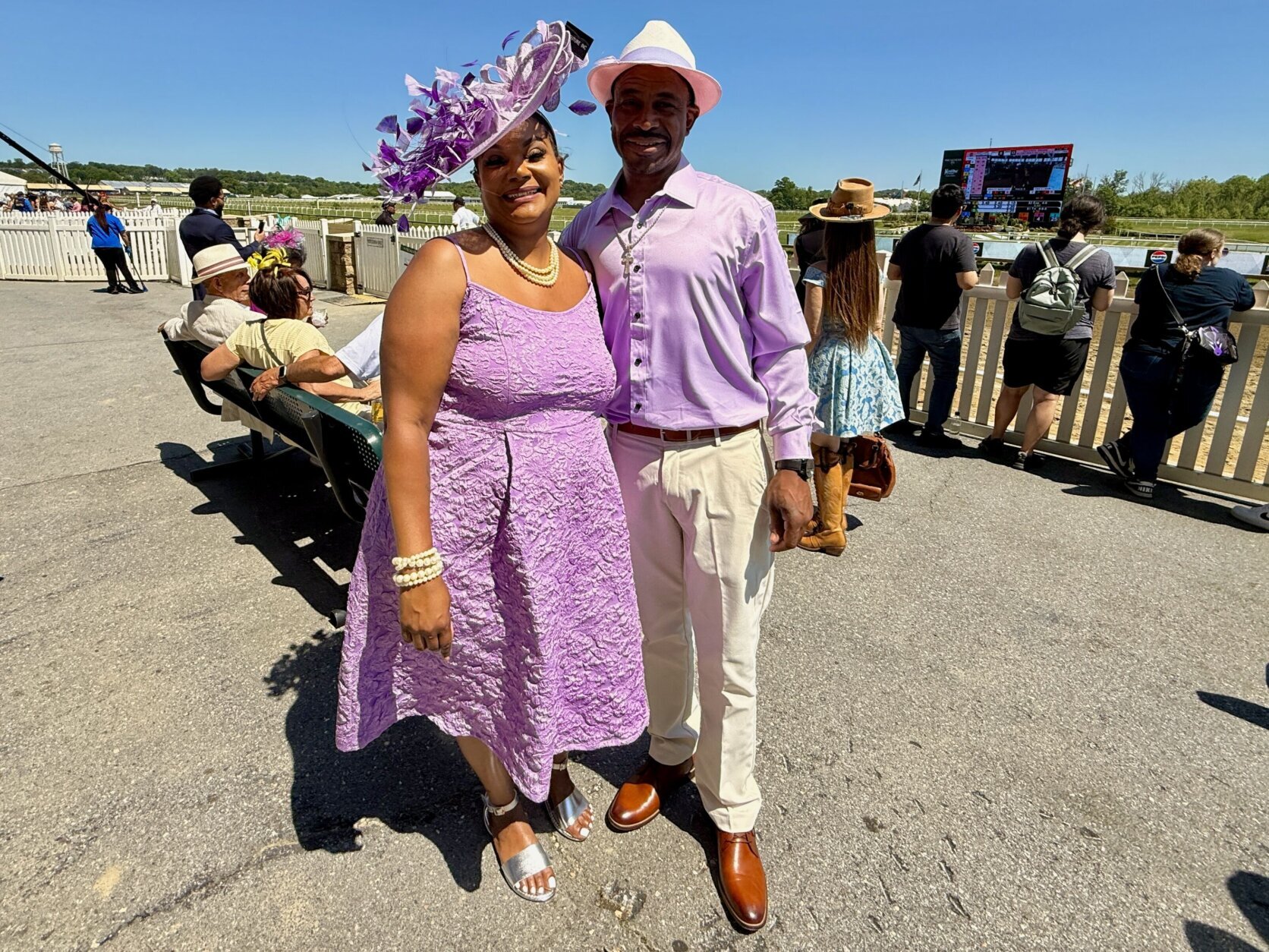 Preakness attendees