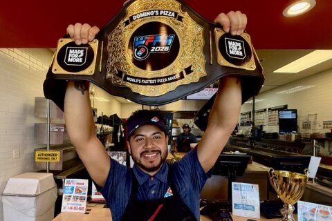 ‘I didn’t know I could go that fast’: Virginia pizza maker breaks record