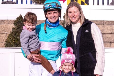 Brittany Russell, with husband Sheldon riding, could make Preakness history with Taj Mahal
