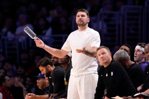 Luka Doncic says being injured during Lakers’ playoff run has been ‘very frustrating’