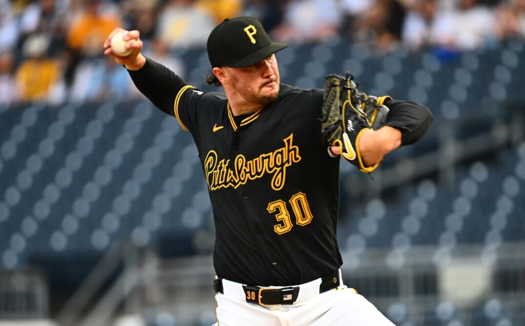 Paul Skenes takes a no-hitter into the 7th, strikes out 10 as Pirates topple Rockies 3-1