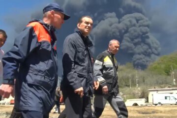Russia Ukraine Oil Attacks
