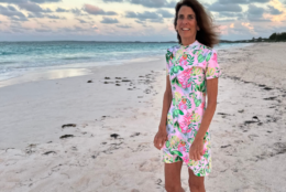 Image of Laura Olds on the beach