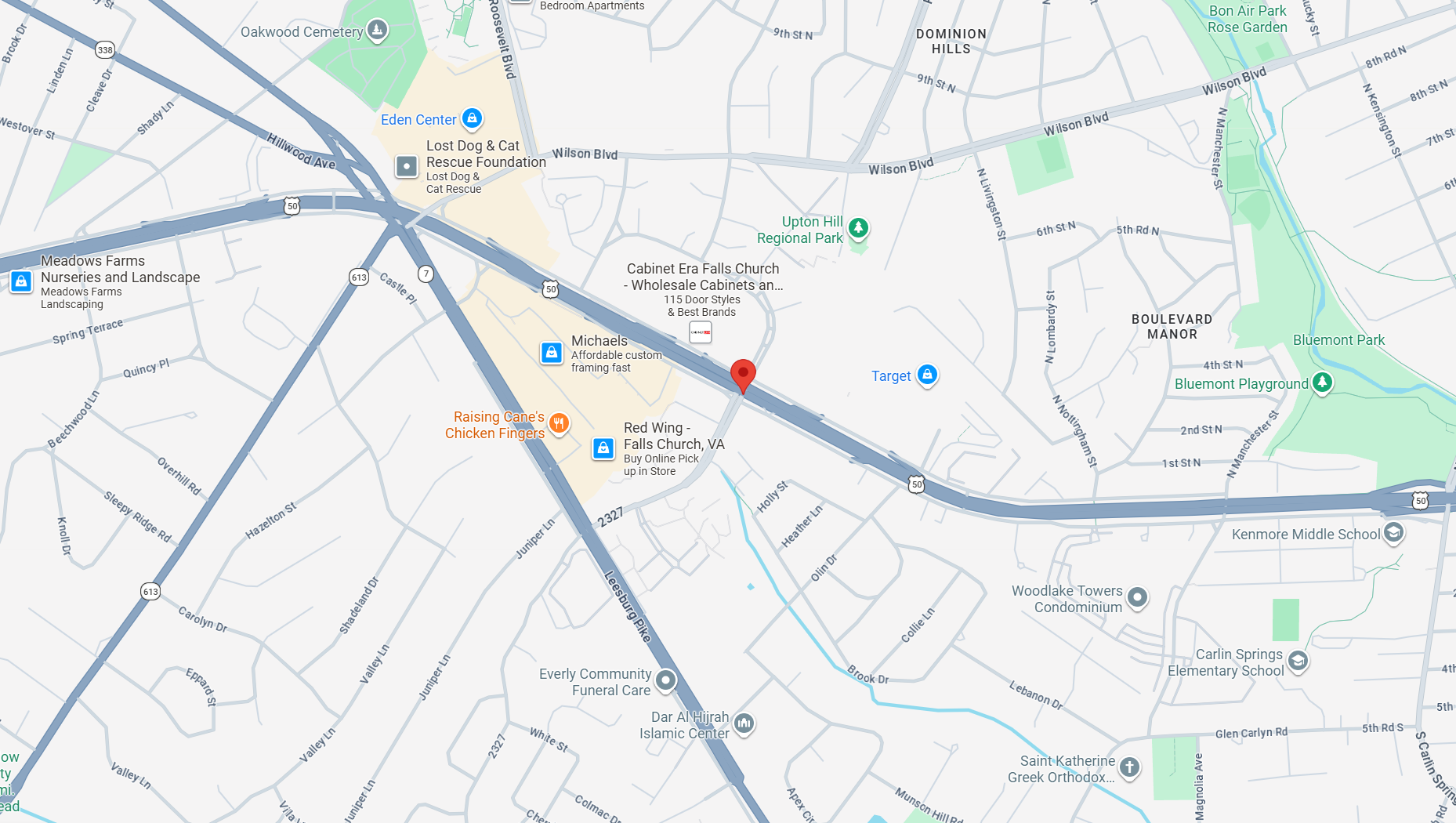 google map screenshot