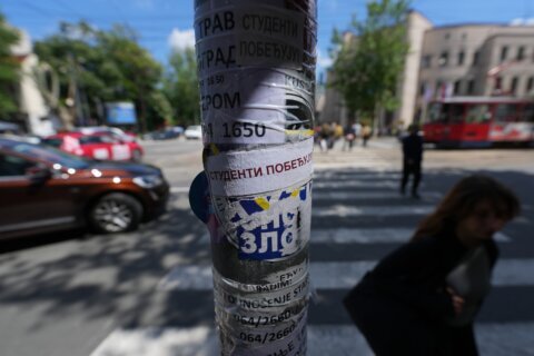 Serbia’s protesting students renew pressure on Vucic with a big weekend rally