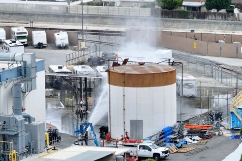 40,000 people under evacuation orders for a chemical tank leak in Southern California