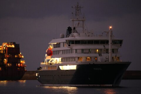 Hantavirus-stricken cruise ship arrives at Tenerife in Spain’s Canary Islands
