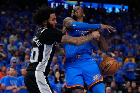 Thunder to be shorthanded again for Game 7 against Spurs in West finals