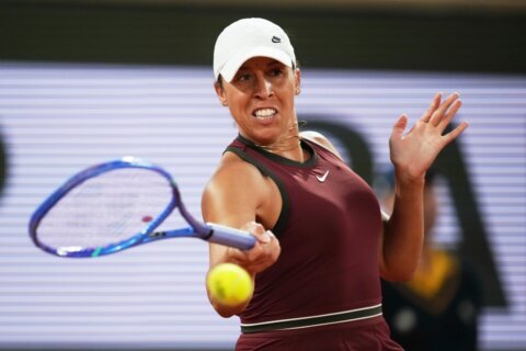 Injured Madison Keys withdraws from French Open warmup tournament