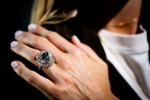 ‘Ocean Dream’ blue-green diamond sells for more than $17 million at Christie’s auction in Geneva