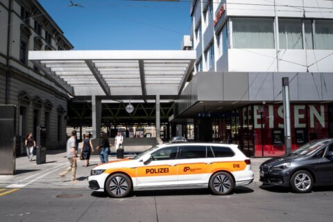 Man stabs 3 people at Swiss train station in what authorities call an ‘act of terror’