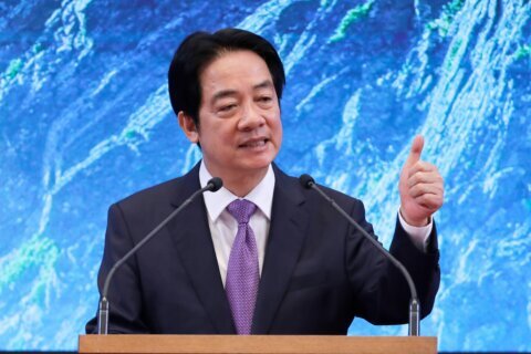 Taiwan’s Lai says he would tell Trump he hopes to continue arm purchases, if given a chance