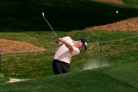 Matt McCarty holds 1-shot lead at Quail Hollow as Rory McIlroy struggles to make birdies in return