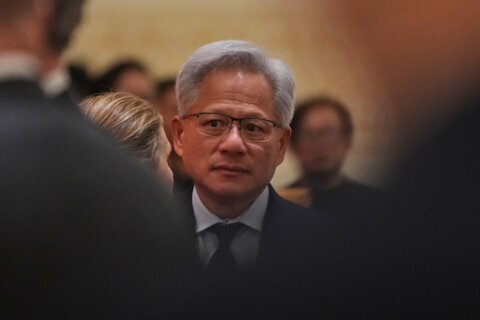 Nvidia CEO Jensen Huang tries Beijing’s ‘zhajiangmian’ on food tour