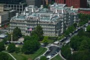 Trump's plan to paint the Eisenhower office building could cost at least $7.5M, the White House says