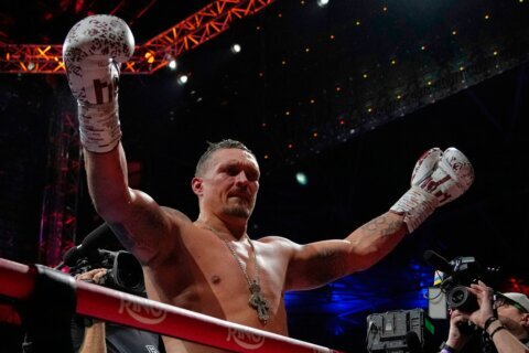 Don’t expect Oleksandr Usyk to get into the ring with Jake Paul any time soon