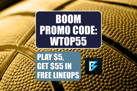 Boom Promo Code WTOP55: Get $55 Bonus MLB Entries This Week