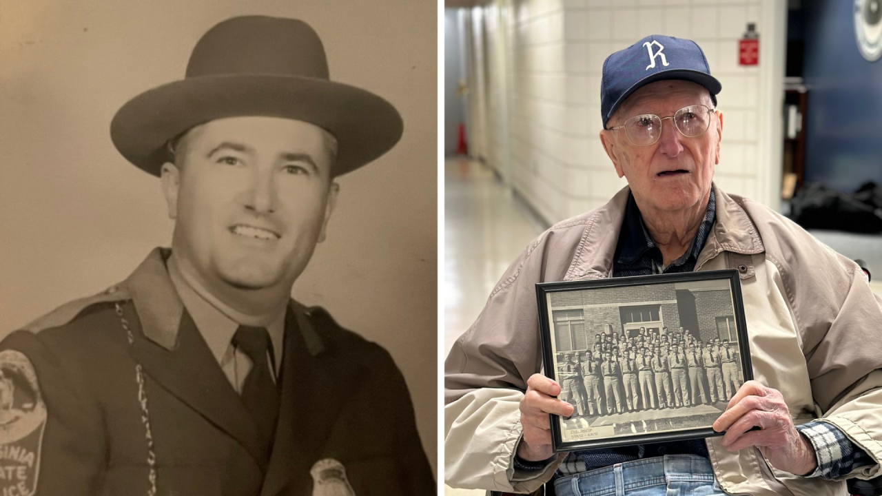Virginia’s longest-living state police trooper dies at 102