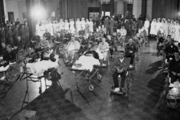 Korean War veterans get Purple Hearts
