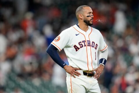 Astros star Carlos Correa faces season-ending surgery on a torn tendon in his ankle