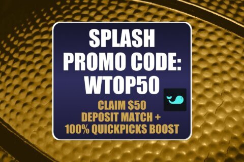 Splash Promo Code WTOP50: Get a $50 Bonus + 100% QuickPicks Boost for NBA Playoffs