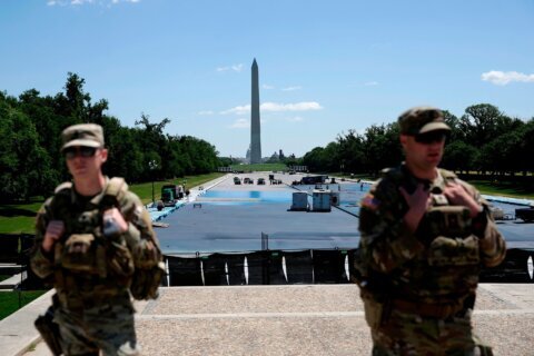 Lawsuit filed to stop Trump’s blue repainting of the Lincoln Memorial Reflecting Pool