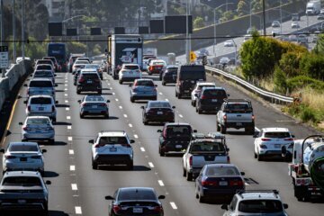 Interstate 80 in El Cerrito, California