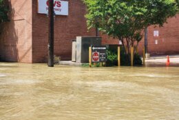 flooded street