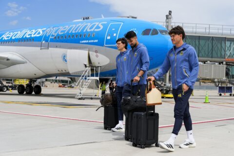 Argentina y Messi llegan a Kansas City para iniciar su preparación para el Mundial 2026