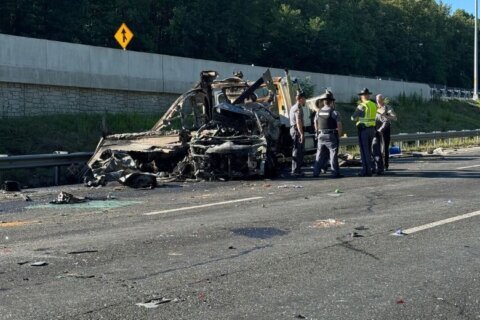 2 kids, 3 adults killed and dozens injured after bus crashes on I-95 southbound in Stafford Co.