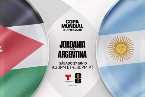 Argentina le gana 3-1 a Jordania y pasa a segunda ronda invicta