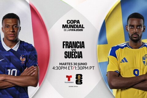 Francia se instala en octavos tras golear 3-0 a Suecia en Nueva Jersey