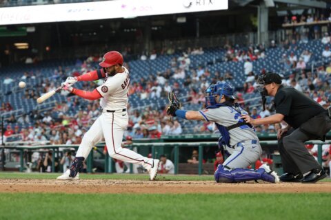 García and Crews key 5-run 5th inning as Nationals beat Royals 7-3