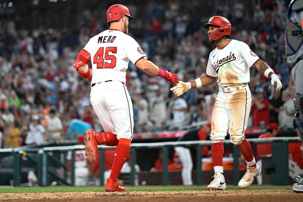 Mead’s 3-run HR, Nuñez’s big night lift the Nationals to a 6-4 victory over the Royals