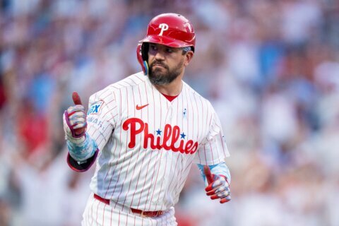 Phillies scratch Kyle Schwarber with low back tightness before Nationals game