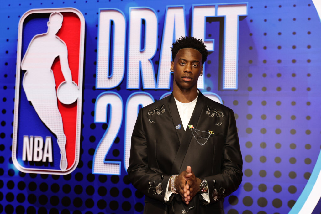 The Washington Wizards select AJ Dybantsa with the No. 1 pick in the NBA draft