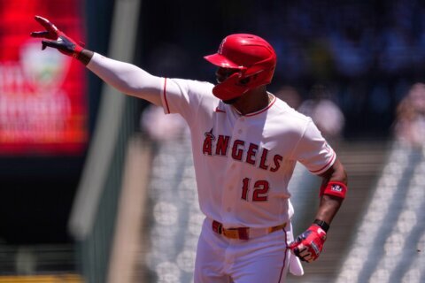 O’Hoppe’s 10th inning single drives in winning run as Angels rally over Orioles 7-6