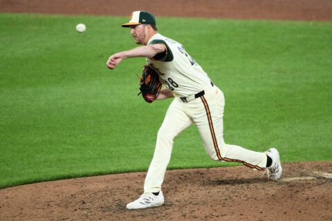 Rogers sharp again for the Orioles in a 3-1 victory over Washington
