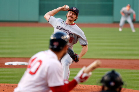 Mikolas pitches Jekyll and Hyde 7 innings in Nats' 6-3 loss to Red Sox