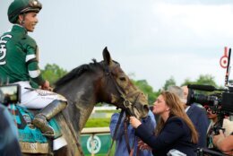 APTOPIX Belmont Stakes Horse Racing