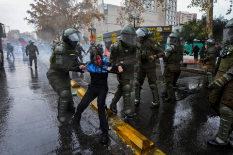 Protesters clash with police in Chile’s capital over President Kast’s education cuts
