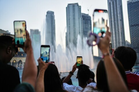 Missile alert goes off in Dubai, in the United Arab Emirates, warning of an incoming projectile